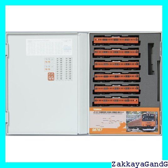  TOMIX Nゲージ JR 201系通勤電車 中央線 分割編成 基本セット 98767 鉄道模型 電車 93 Nゲージ 鉄道模型