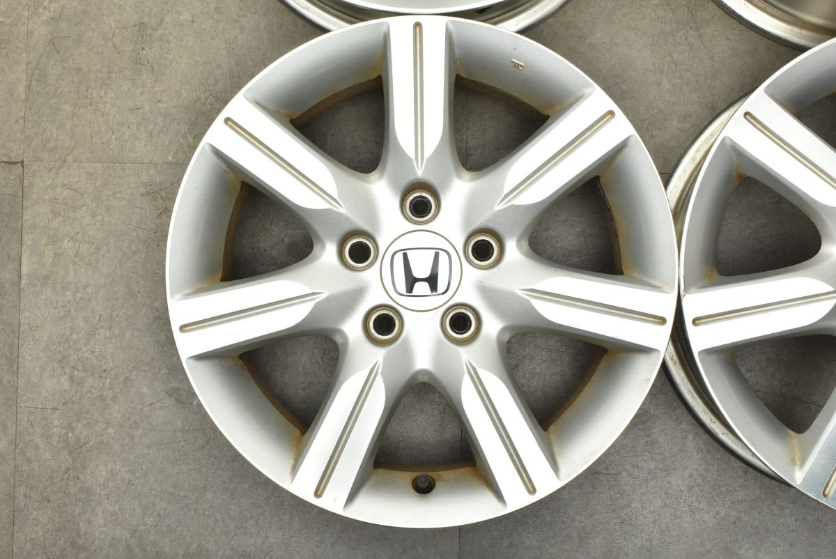 2025セール開催中！ 交換用に ホンダ RG1 ステップワゴン 純正 16in 6JJ 50 PCD114.3 4本セット アコード ジェイド 流用 ノーマル戻し スタッドレス用に 組み合わせ