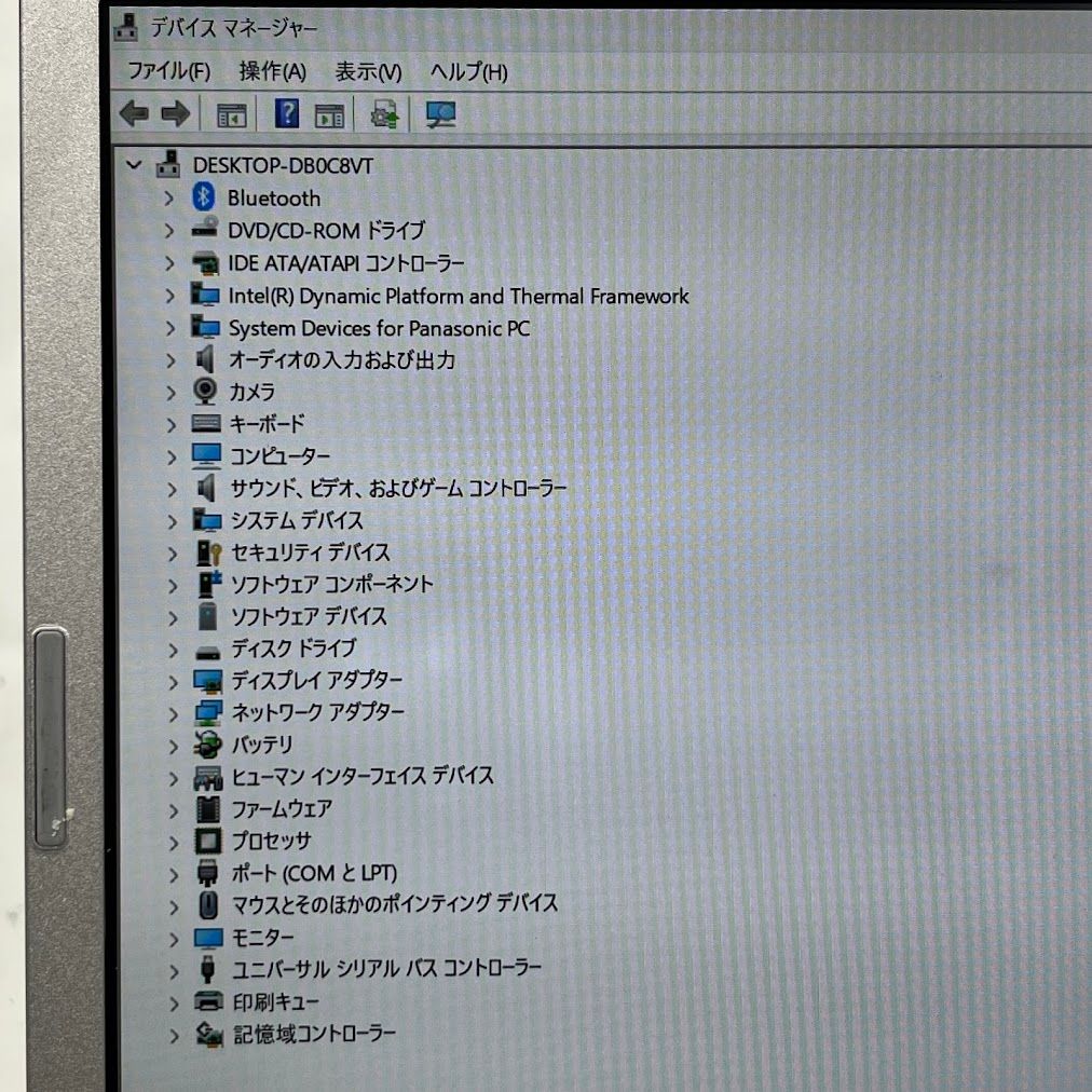 ノートパソコンCF-SZ5 12.1インチ