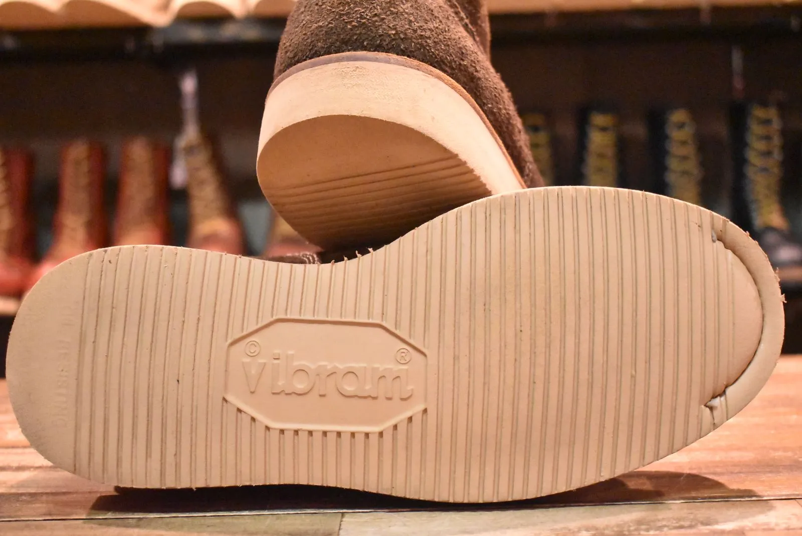 UK8 美品 HOBO別注】VIBERG ヴァイバー BOBCAT ボブキャット ブラウン 