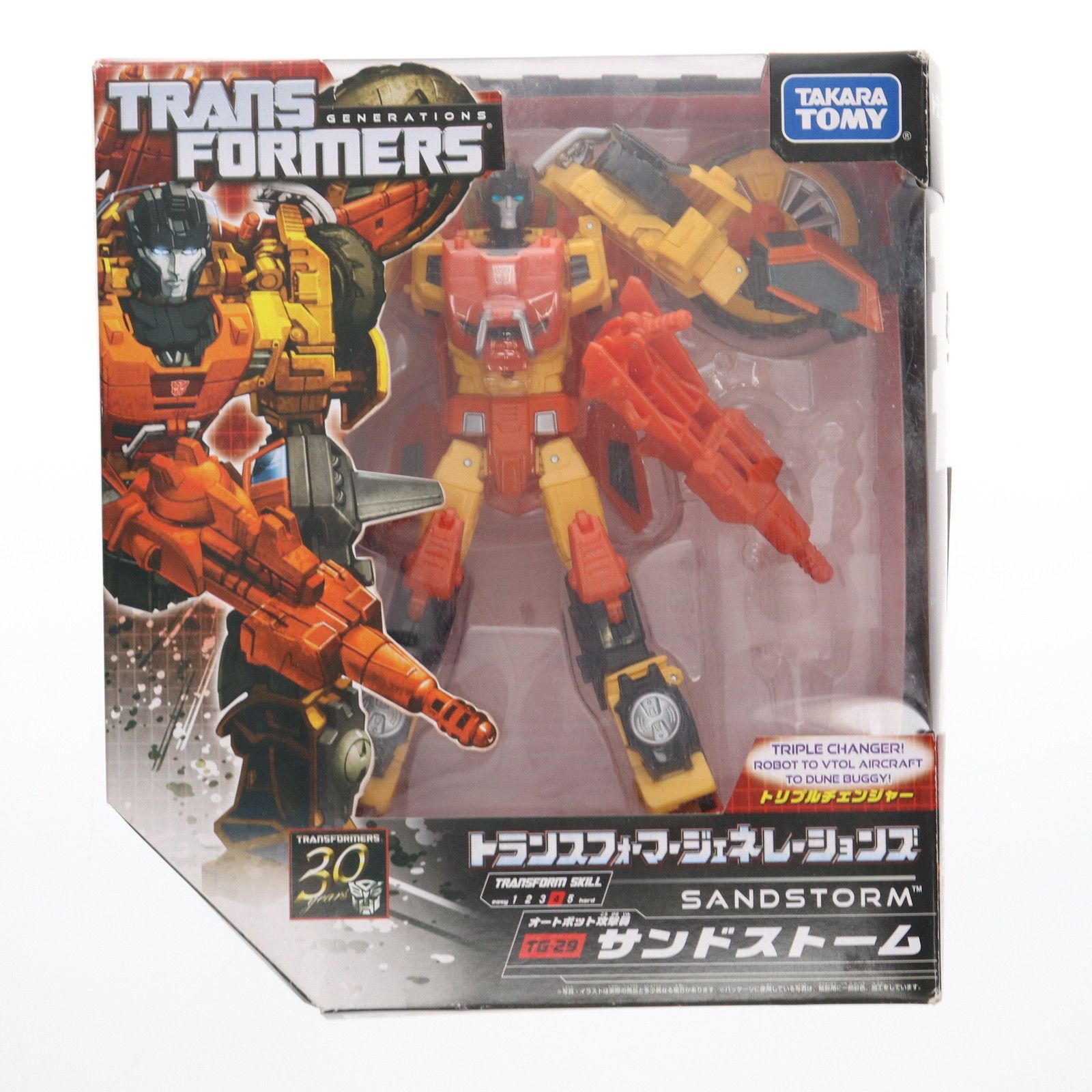 トランスフォーマー ジェネレーションズ TG-29 サンドストーム 完成