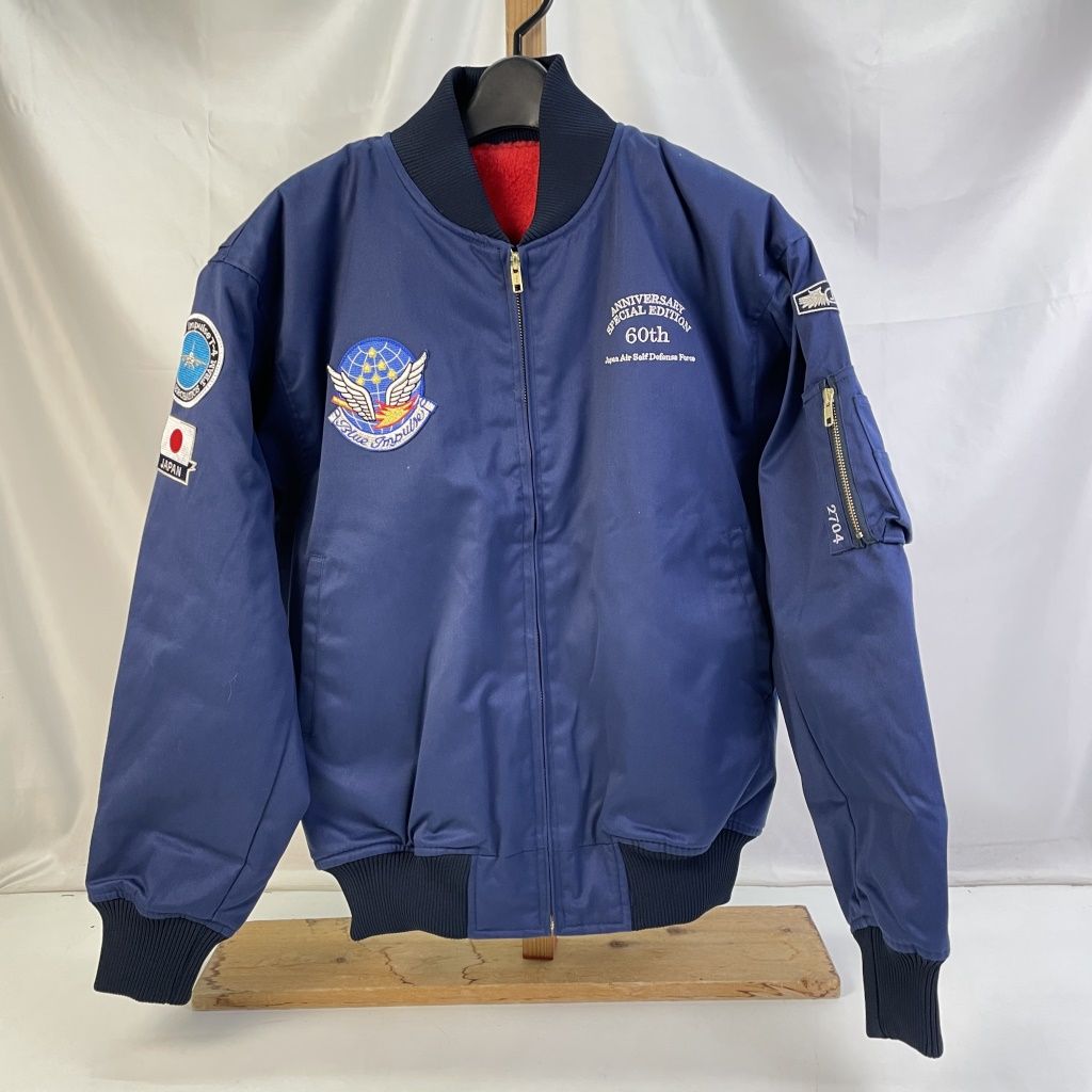 01w-2945 〇 航空自衛隊 60周年記念 MA-1 ブルーインパルス