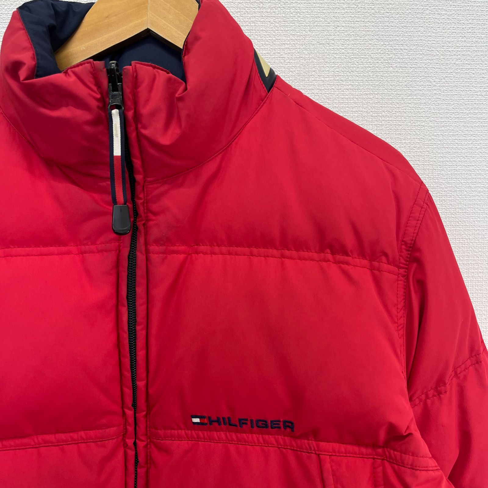 TOMMY HILFIGER トミーヒルフィガー リバーシブル ダウンジャケット S 