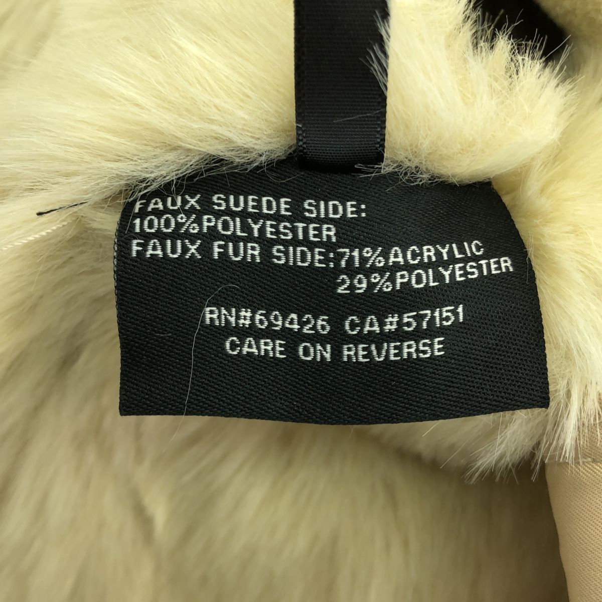 Wilsons Leather ウィルソンズレザー スエードファーコート レザー 
