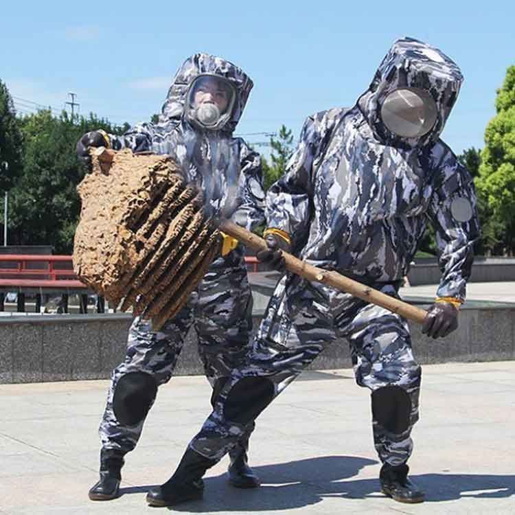 7点セット 扇風機付き スズメバチ駆除用蜂防護服 害虫駆除 厚い つなぎ服 突き出るマスク 三つファン付き 汚れにくい 蜂防護服 スズメ蜂 万全防護服 通気性 ファン付き 害虫 スズメバチ 万全防護服 WWW_GEBZETESISAT_COM_TR