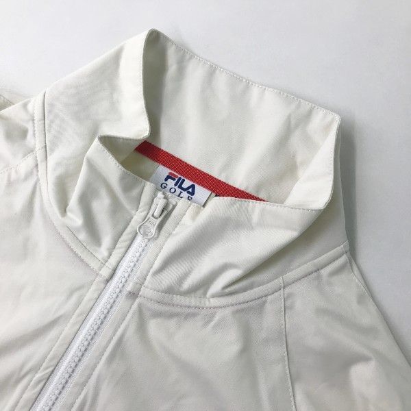 FILA GOLF フィラゴルフ ジップジャケット ホワイト系 L