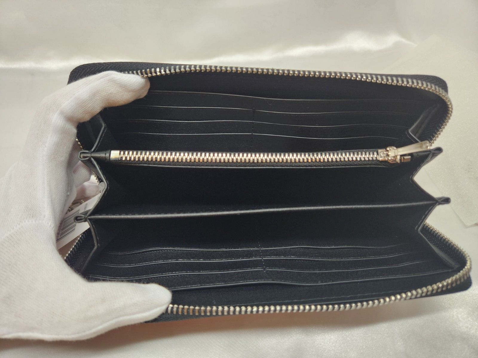 【✨新品未使用✨】COACH 長財布　ミント＆サーフ　シグネチャー柄 Amazon | [コーチ] 財布 長財布 PVC シグネチャー ミント