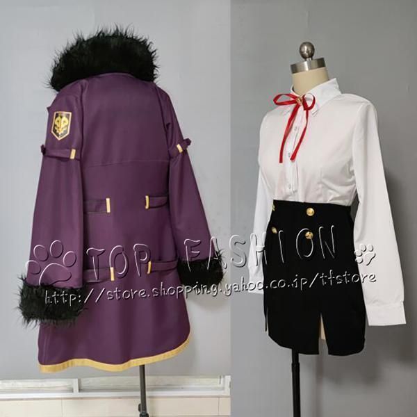 Blue Archive ブルーアーカイブ 陸八魔アル コスプレ衣装 ウィッグ 靴 道具別売り