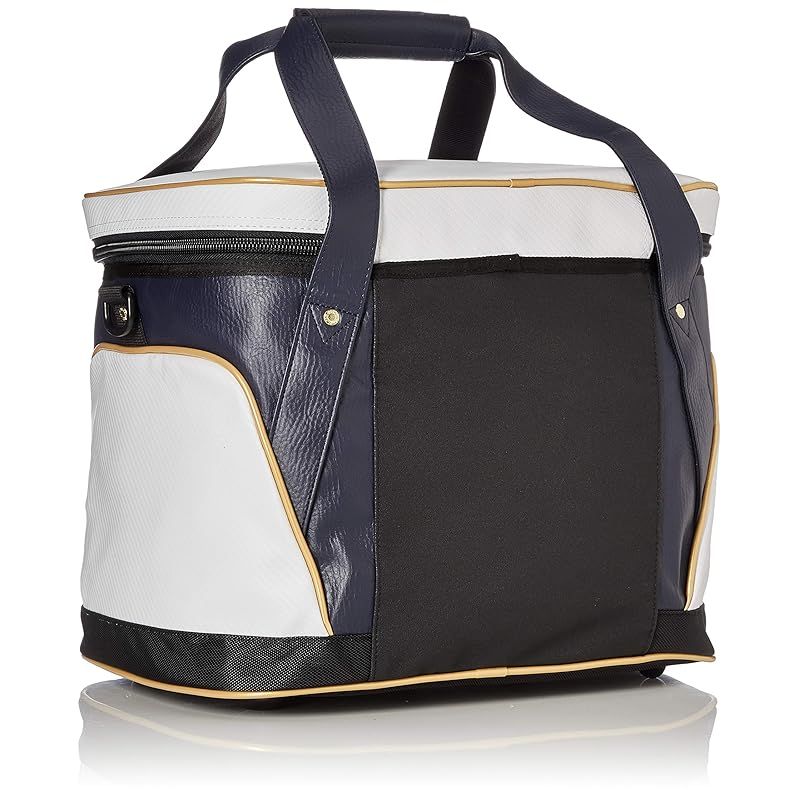 エスエスケイ ボールケース ボールバッグ ネイビー×ゴールド 7038 1