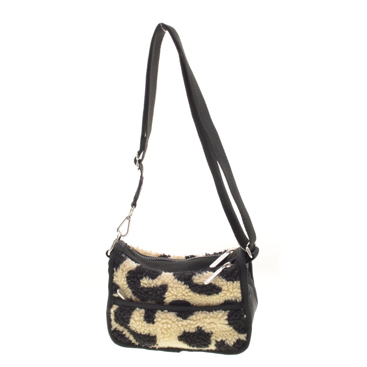 LESPORTSAC】SHERPA LOAF CROSSBODYレオパードシェルパショルダー 
