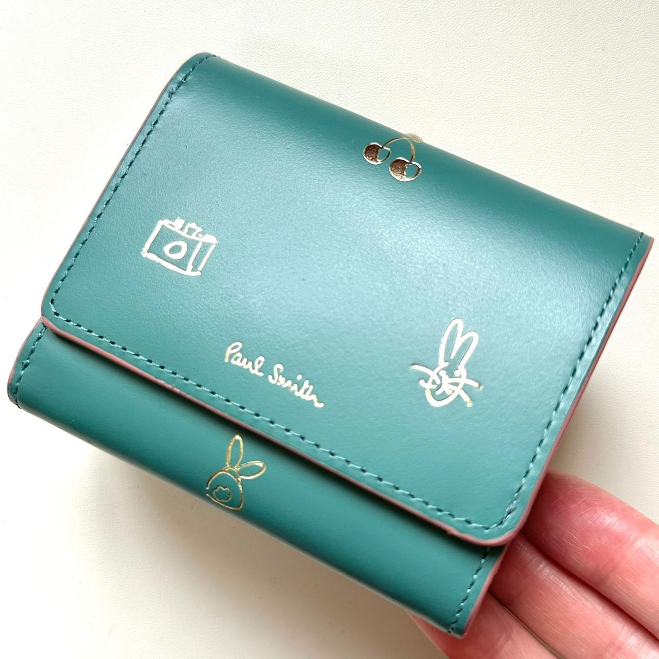ポールスミス Paul Smith 三つ折り財布 ミックスドゥードゥル - メルカリ