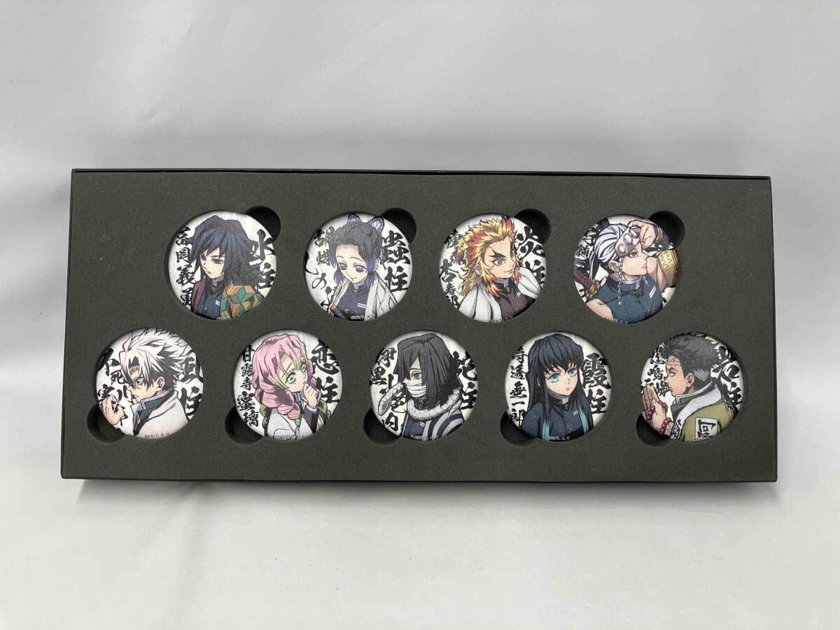 鬼滅の刃 柱合会議 和紙缶バッジ  缶バッジ ユーフォーテーブル ☆ 鬼滅の刃 ufotable 柱合会議・蝶屋敷編 和紙缶バッジ 不死川