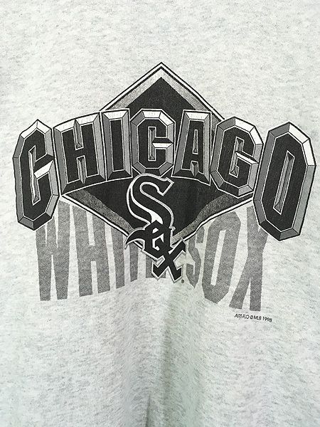 古着 90s MLB Chicago White Sox ホワイトソックス スウェット