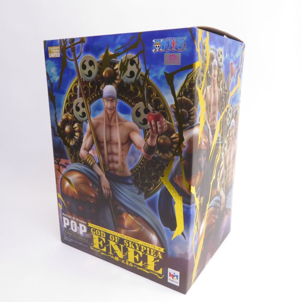【新品未開封品】ワンピースP.O.Pスカイピア唯一神「神・エネル」 Portrait.Of.Pirates ワンピース “NEO-MAXIMUM” “スカイピア唯一