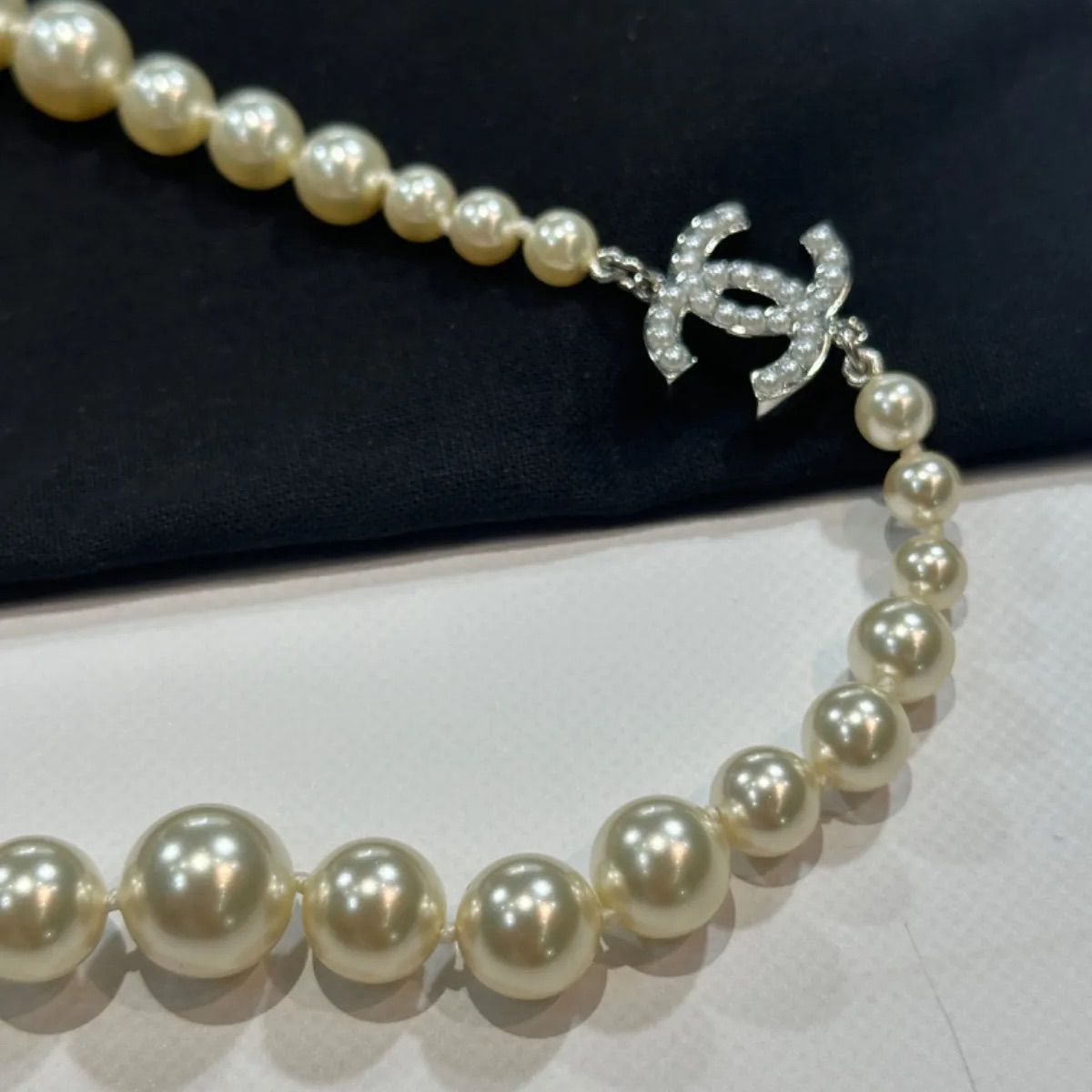 美品CHANELシャネル パール ロングネックレス - メルカリ