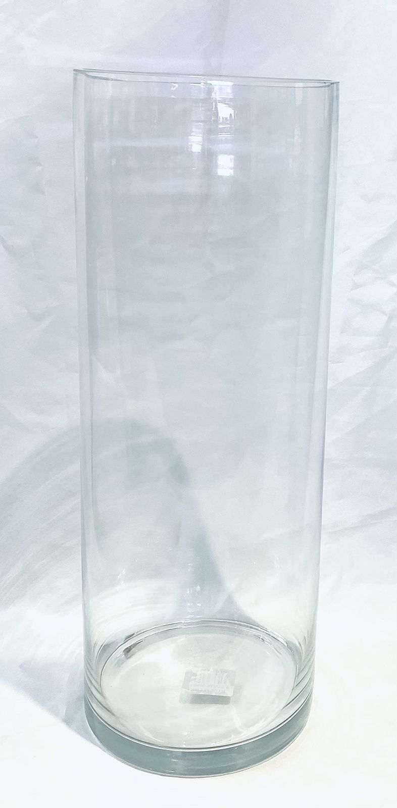【迅速発送】ベニーズ ガラス花瓶 BBG-133L 直径15cm×高さ40cm 重量：1.25kg 円筒型 フラワーベース 花瓶 おしゃれ 透明 大型 ガラス 花器 シリンダー 円柱 vase