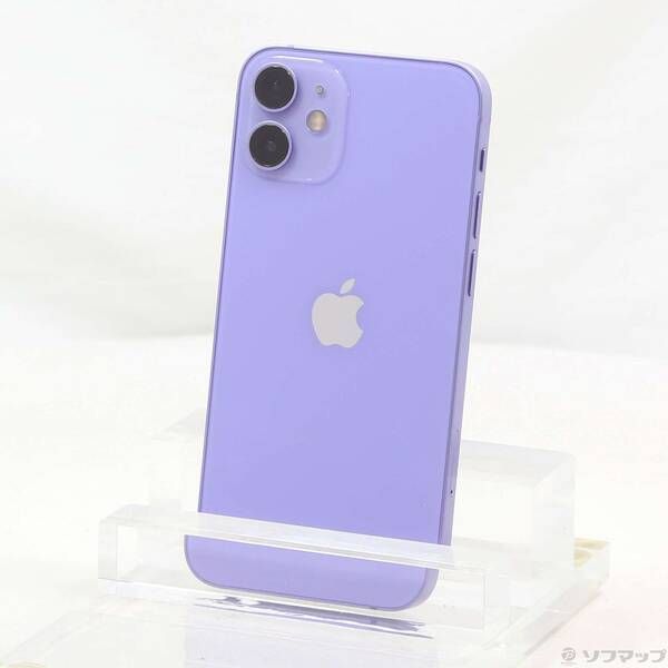 〔 品〕 iPhone12 mini 256GB パープル MJQE3J A SIMフリー 258
