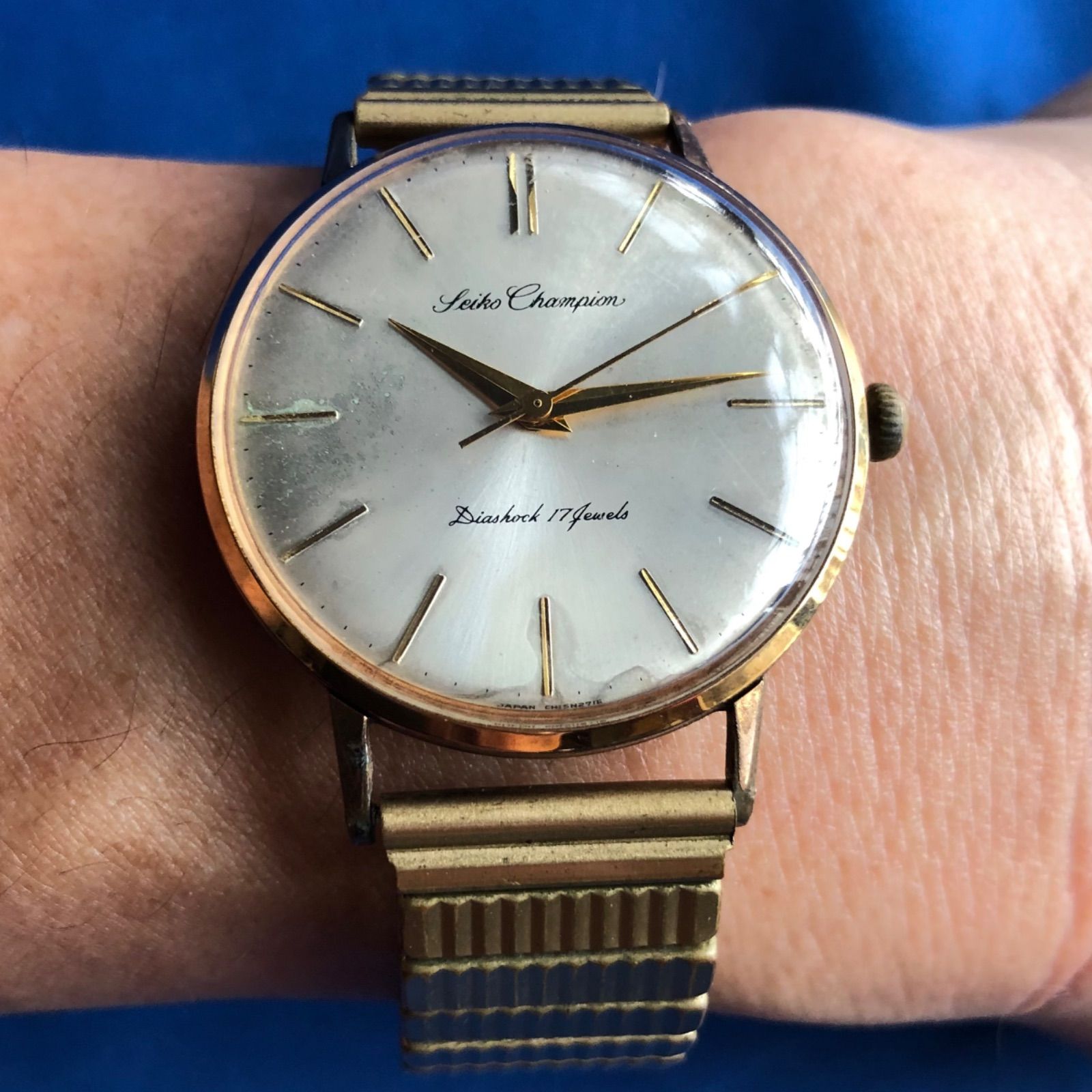 Seiko Champion セイコーチャンピオン 15026E 17石 手巻き1960年代製 