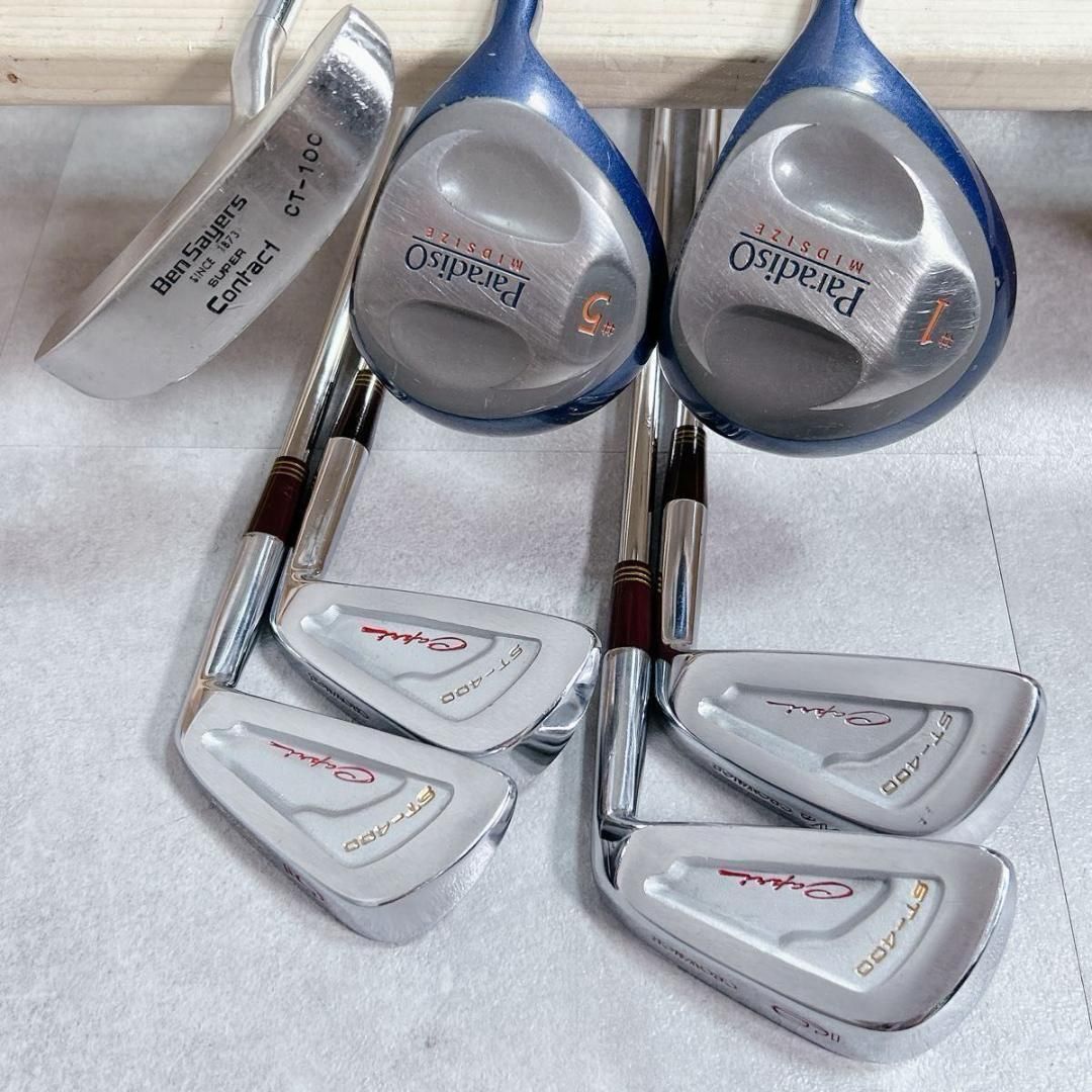 W937 レディース ゴルフ クラブ ハーフセット 10点 ミッキー ミニー