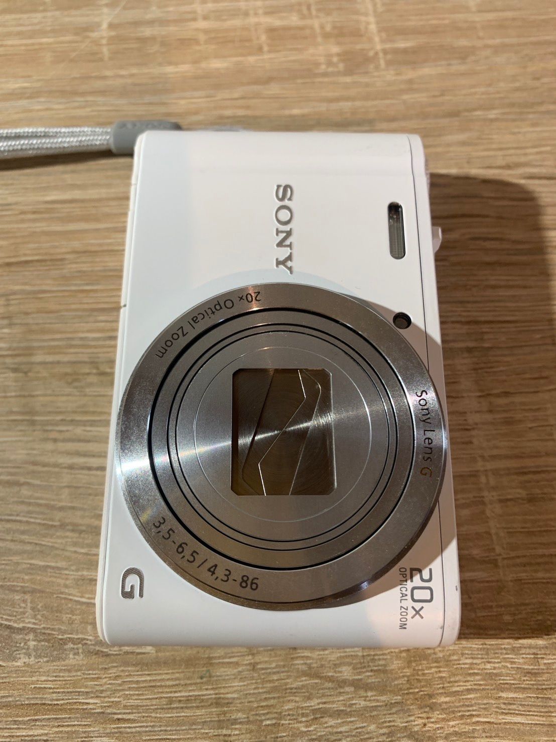 5920 Sony ソニー Cyber shot DSC WX 350 ホワイト デジカメ