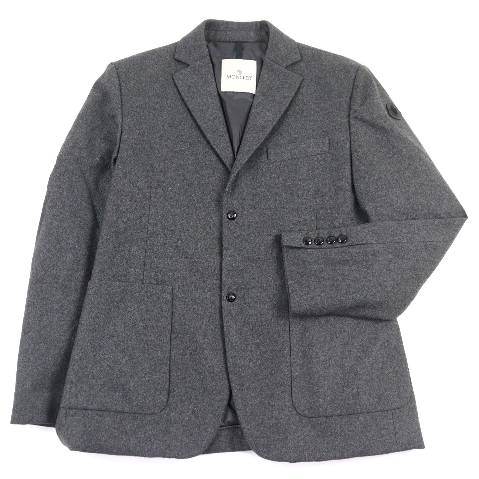 喜ばれる誕生日プレゼント モンクレール 極美品○MONCLER 22-23AW カシミヤ40 MILLEVACHES ジャケット・アウター