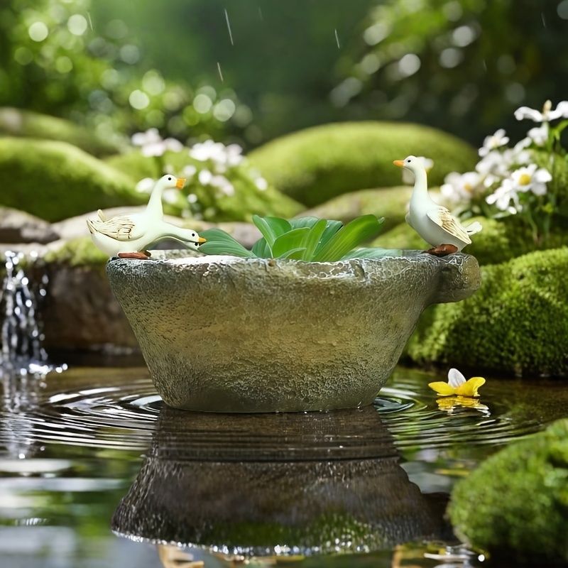玄関前まで 水鉢 置物 ガーデニング オーナメント ガーデニング雑貨 インテリア
