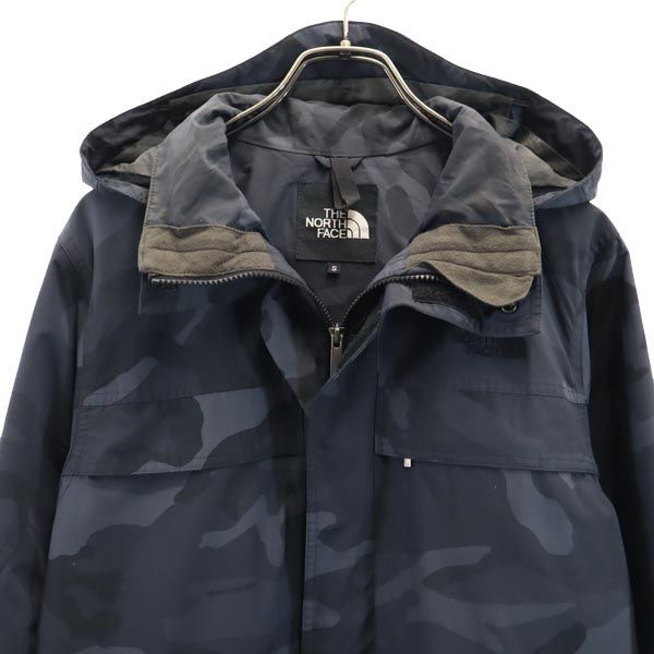 ノースフェイス 迷彩柄 マウンテンパーカー S グレー系 THE NORTH FACE