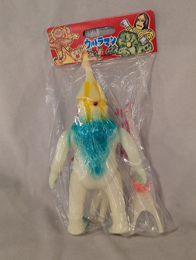 M1号 ケムール人 蓄光 ブルマァク ケムール人 蓄光 M1号 復刻品 開封