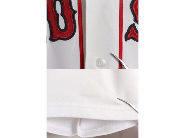 MLB レッドソックス マニー・ラミレス ユニフォーム ベースボールシャツ お得なクーポン配布中!】 USA製 レッドソックス ベースボール