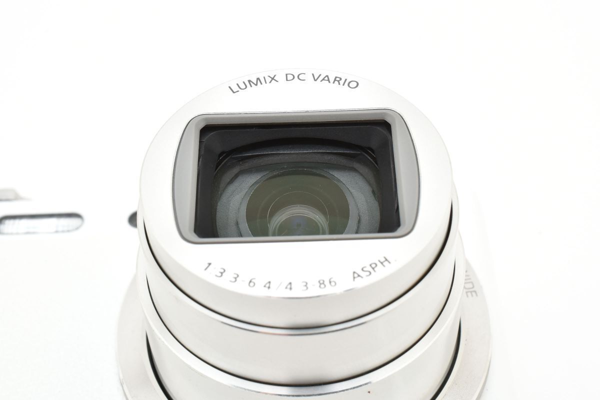 。【画面ヤケあり】Panasonic LUMIX DMC-TZ57 ホワイト Panasonic Lumix TZ57 20X 15 MP Digital Camera White DMC-TZ57-W