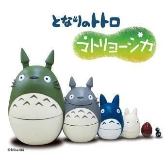 新品未開封】となりのトトロ かわいい マトリョーシカ ジブリ