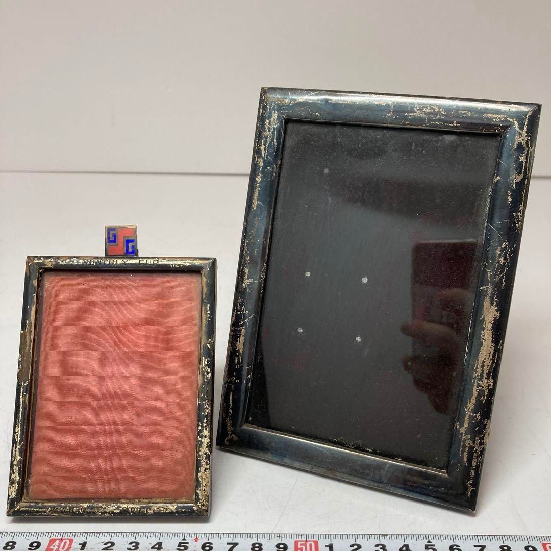 Sterling刻印 写真フレーム2点 297g 東H5-0928 タニチ