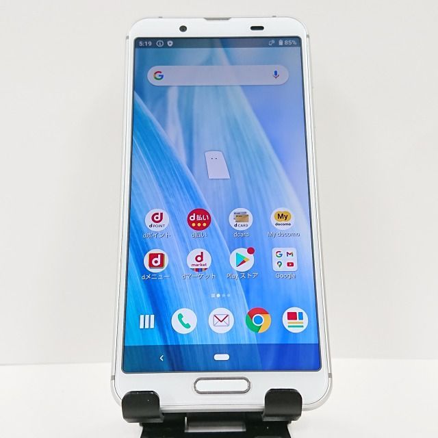 AQUOS sense3 SH-02M docomo シルバーホワイト 送料無料 本体 c06097