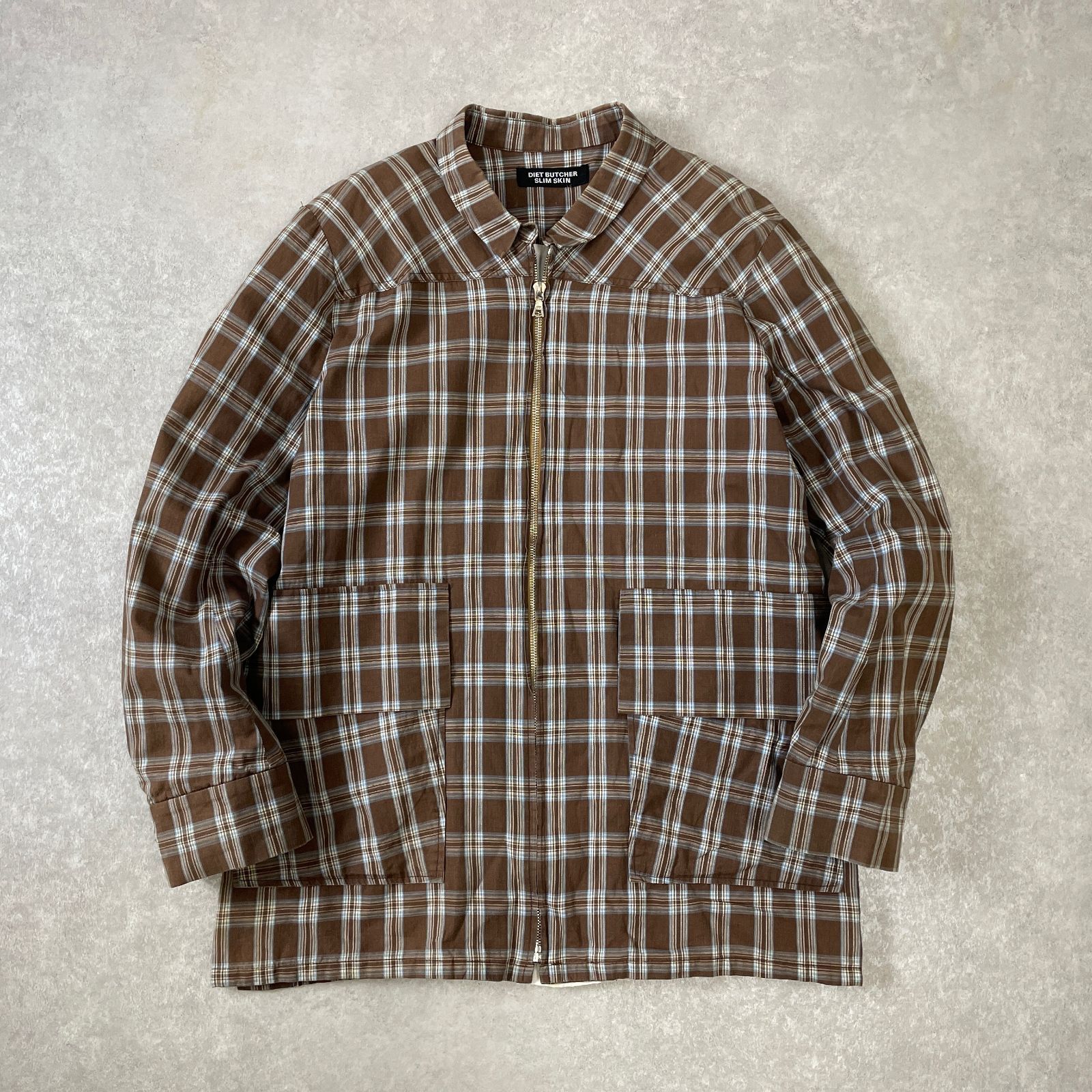 DIET BUTCHER SLIM SKIN 14SS 総柄ブルゾン DIET BUTCHER SLIM SKIN ダイエットブッチャー ブルゾン - メルカリ
