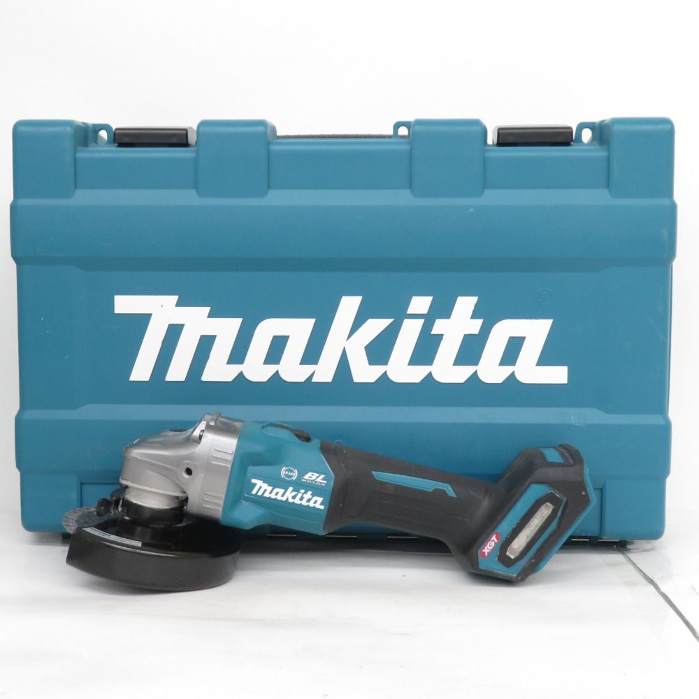 makita マキタ 40Vmax対応 125mm 充電式ディスクグラインダ スライドスイッチ 本体のみ GA002G 中古 - メルカリ