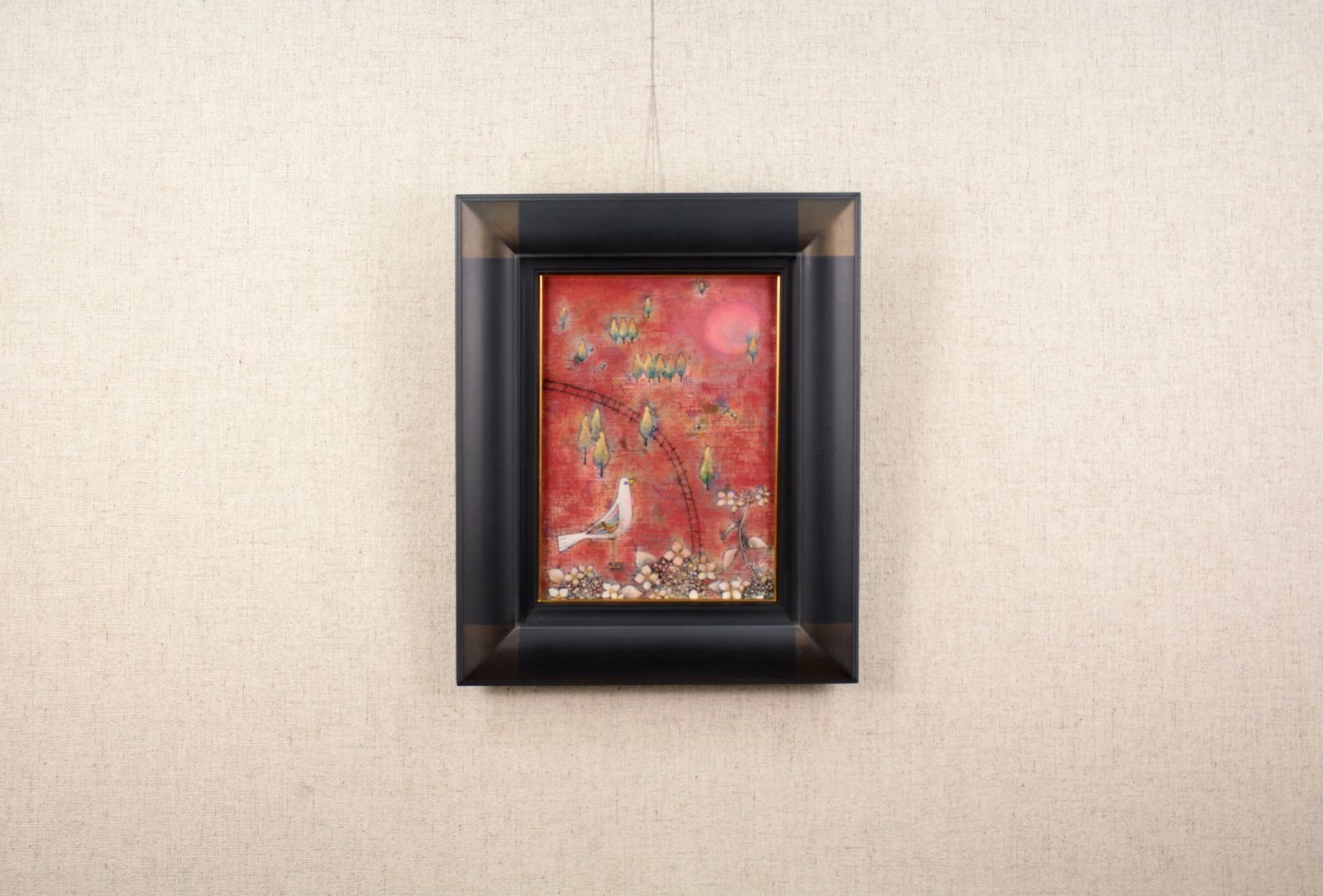 吉井光子『夕日の丘』油彩画【真作保証】 絵画 吉井光子『夕日の丘』油彩画【真作保証】 絵画 - メルカリ
