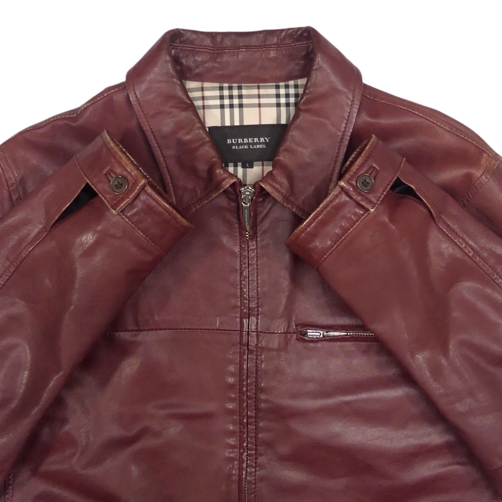 BURBERRY BLACK LABEL バーバリーブラックレーベル ライダース