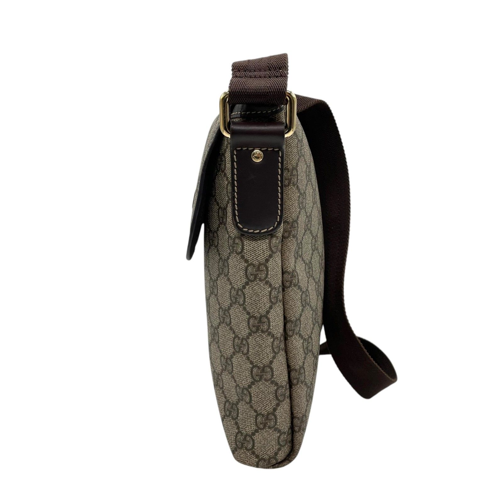 お歳暮 人気 GUCCI グッチ PVC クロスボディ ショルダーバッグ GGスプリーム バッグ