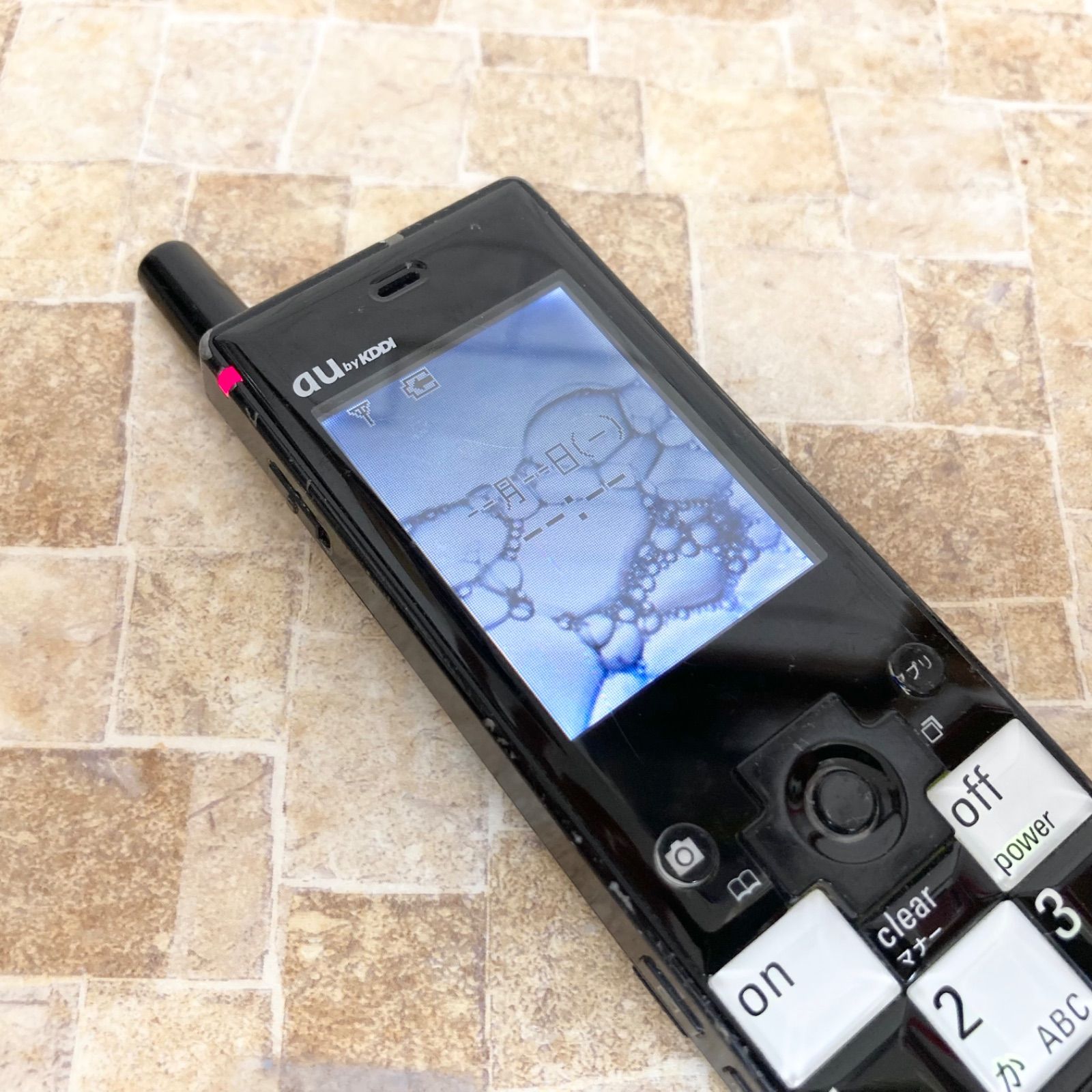 初期化 動作確認済】au INFOBAR A5307ST ICHIMATSU 本体のみ 2003