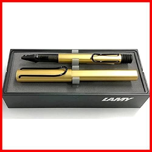 【在庫処分】ラミーLAMY AL-star アルスター AU ブラッククリップ（ローラーボール u0026 ボールペン）セット