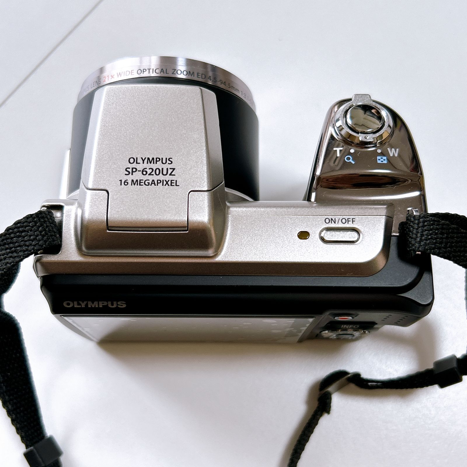 オリンパス SP-620UZ 動作確認済み SDカード付き 電池式