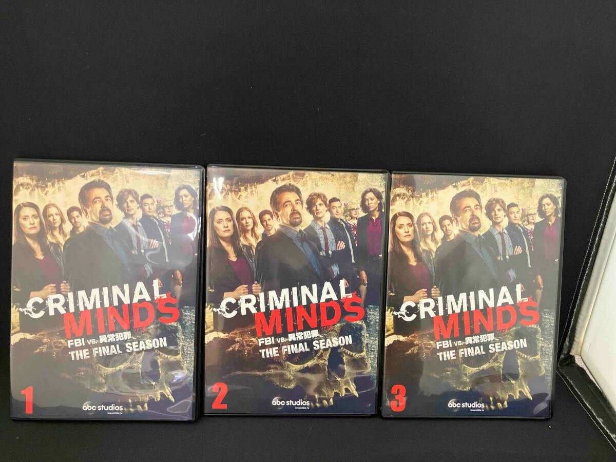 美品 DVD クリミナル・マインド/FBI vs. 異常犯罪 ファイナル・シｰズン