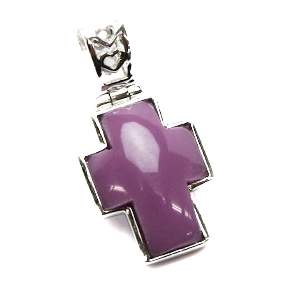 天然石 クロスハートペンダントトップ フォスフォシデライトAAA 1個売り パワーストーン フォスフォシデライト3APT レディース メンズ クロスペンダントヘッド パワーストーン 十字架パワー