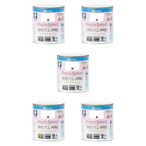 カンペハピオ ハピオセレクト 白 0.7L 5缶セット