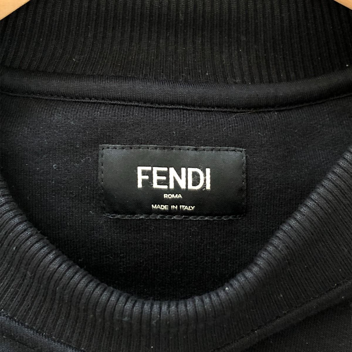 □□FENDI フェンディ メンズ衣料 スウェット SIZE S FY0178AE05 ブラック - メルカリ