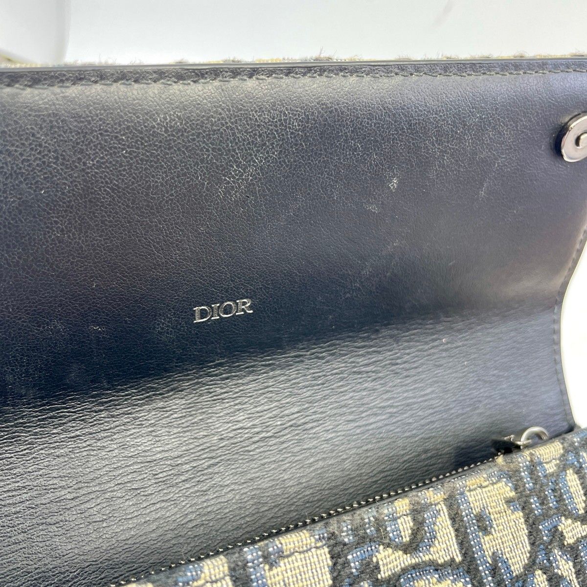 Christian Dior ディオール オブリーク ジャカード ロング