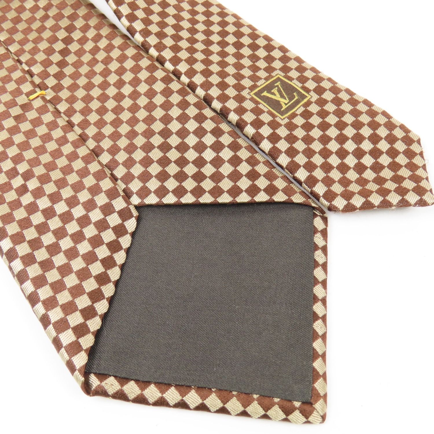 LOUIS VUITTON ルイヴィトン　ネクタイ　ダミエ　スーツ　シャツ 楽天市場】LOUIS VUITTON ルイ ヴィトン ネクタイ ダミエ グラ