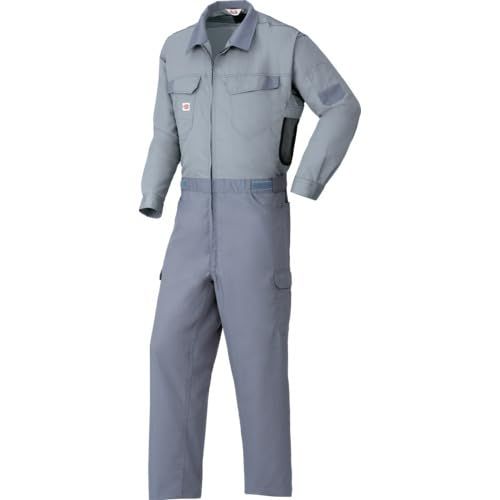 2営業日で発送 山田辰 AUTO-BI 空調つなぎ服 R上 007グレー Sサイズ 9920007S 1073
