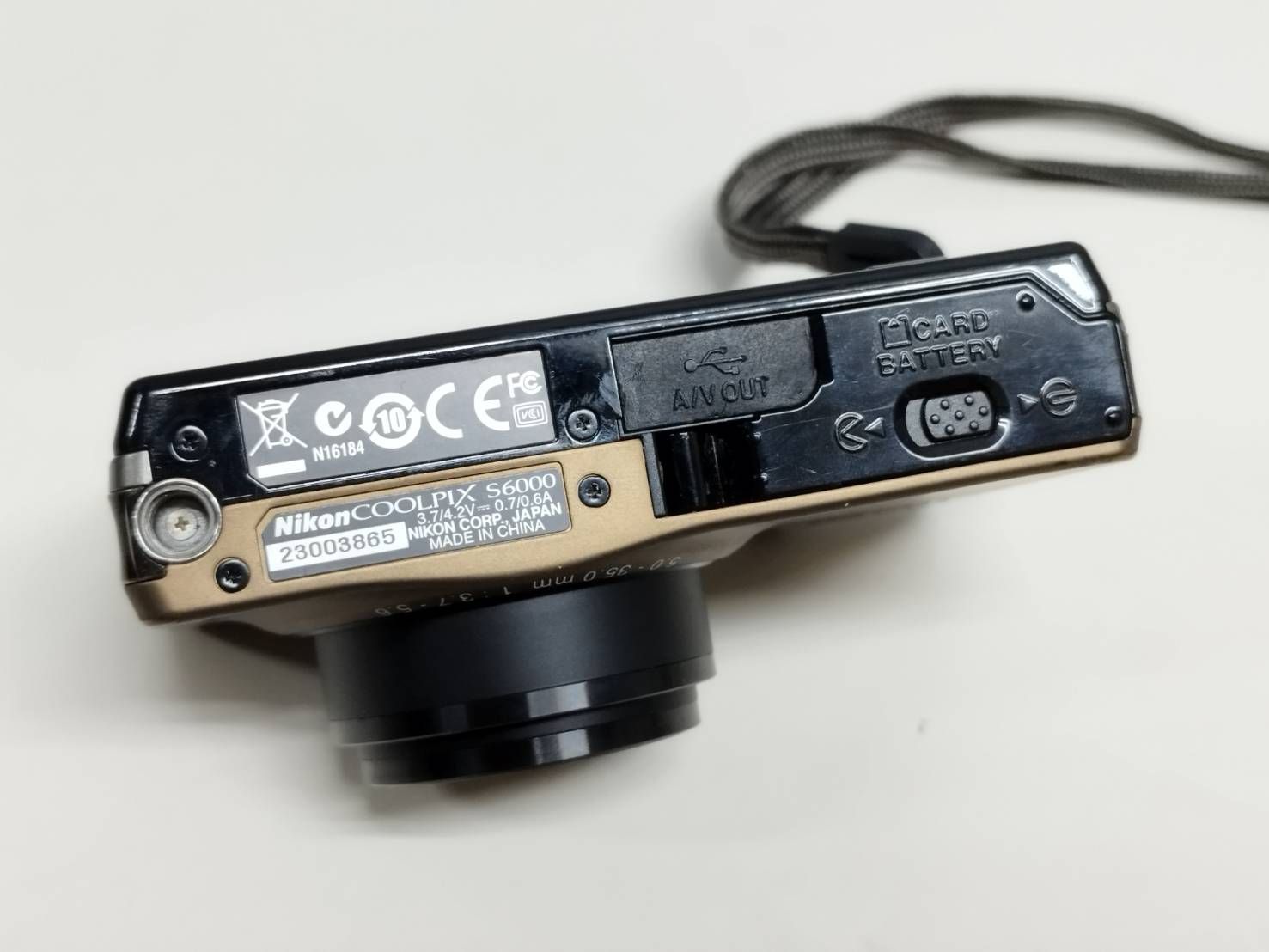 ジャンク】Nikon COOLPIX S6000 コンパクトデジタルカメラ 【公式通販】