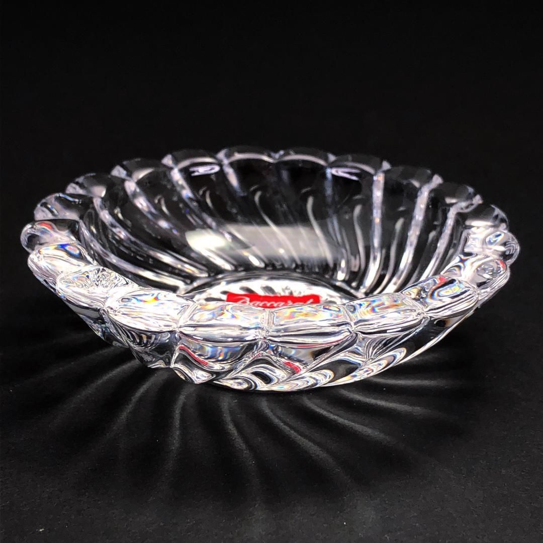き Baccarat バカラ ボリュート アッシュトレイ クリスタルグラス クリア BC413 MARWIL-DEMENAGEMENTS_CH